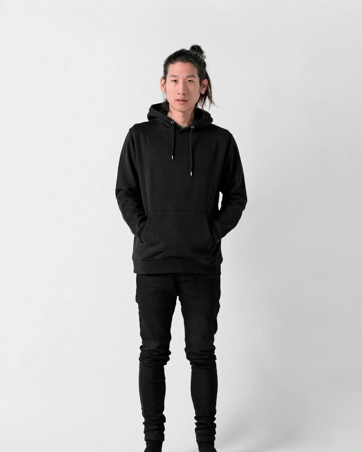 DUST SYSTEM HOODIE — deep red, detail