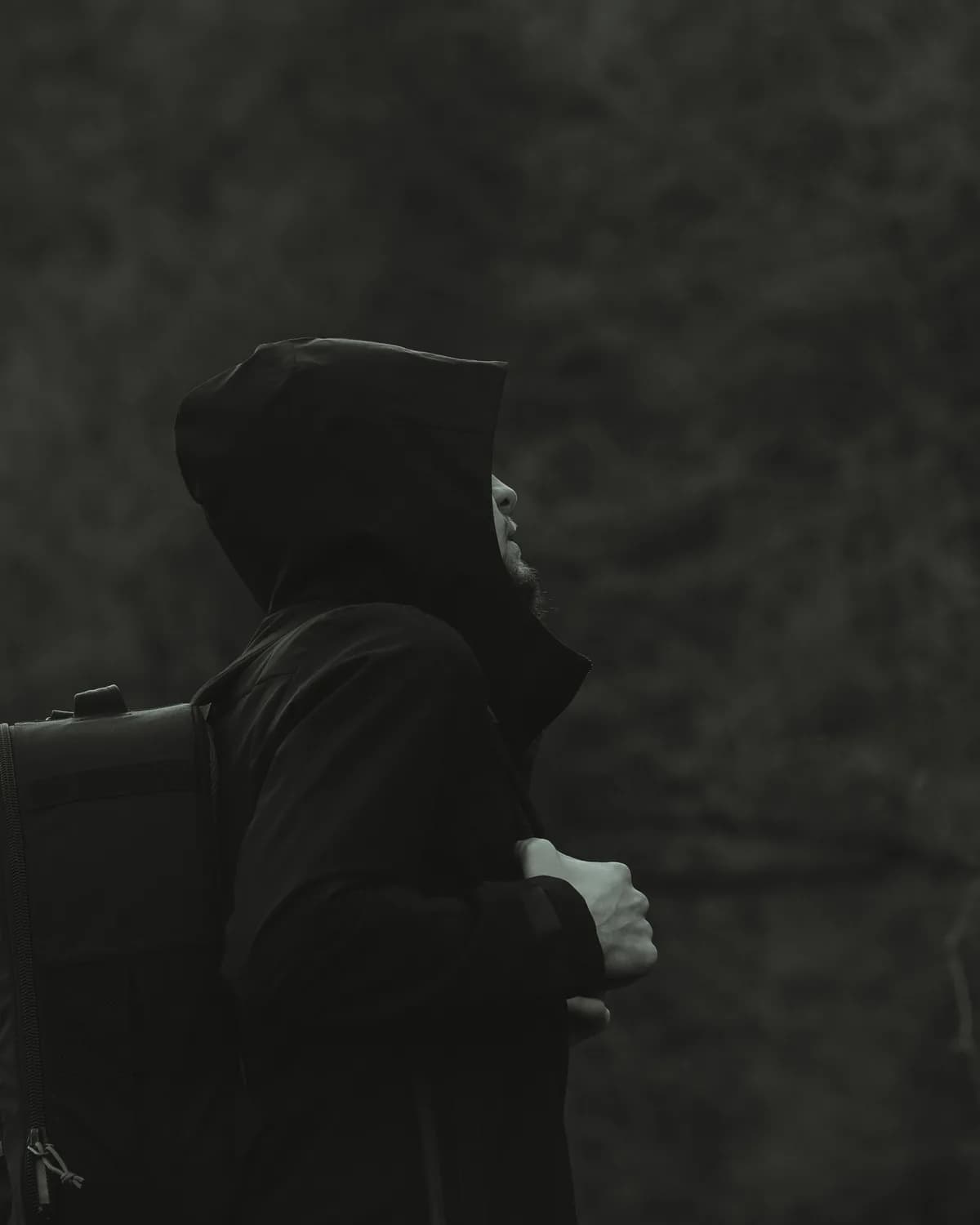 NIGHT TERMINAL HOODIE — off white